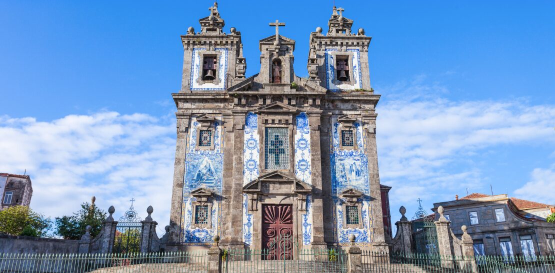 Santo Ildefonso church in Porto, Portugal