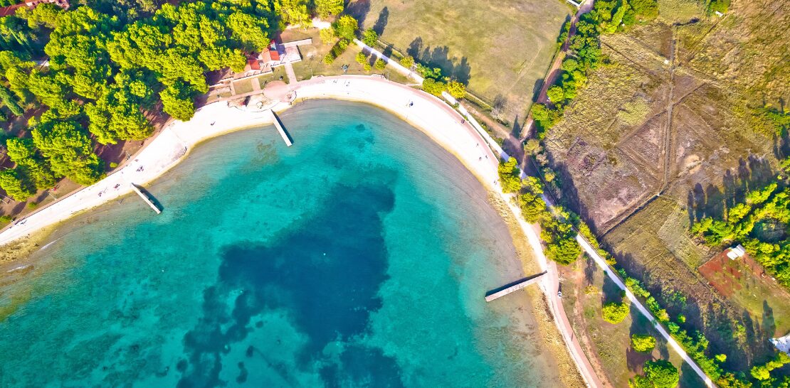 Valbandon Beach in Istria Croatia