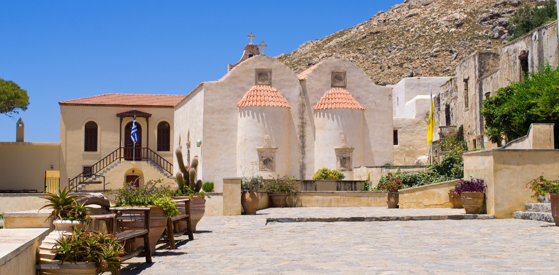 Moni Preveli Crete Greece