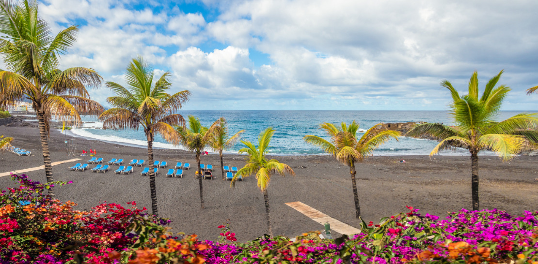 tenerife Playa Jardin beach - best beaches in tenerife